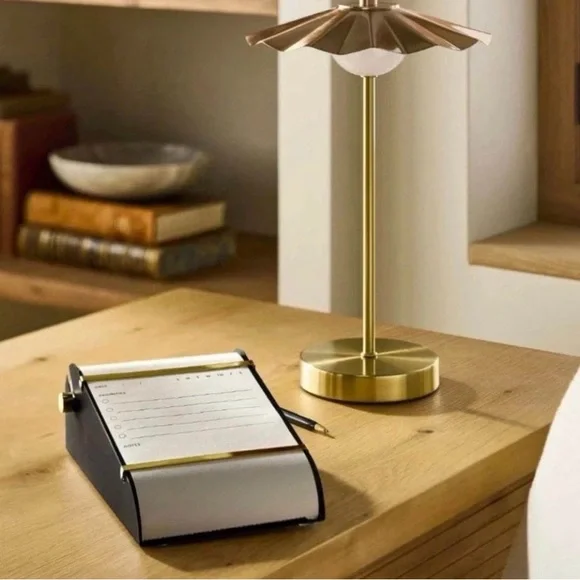 Hearth & Hand Black and Gold Metal Note Roll. NWT - Picture 6 of 16